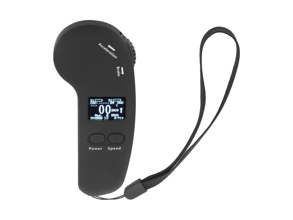 Mali controle Remoto para Skateboard Elétrico 4 Rodas 2.4ghz com Receptor e Tela Led para Longboard Inteligente