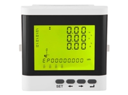 Medidor De Potência Led Fafeicy Abs Programável Trifásico 380v 100v