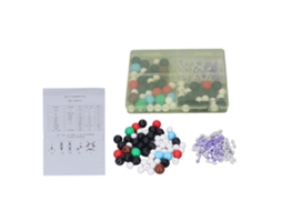 Kit De Modelos Moleculares De Química Com Bolas De Pp Coloridas Para Laboratório Escolar