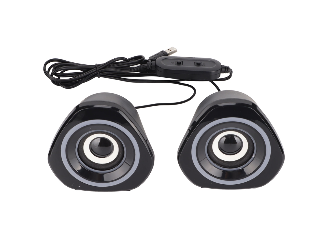 Caixa de Som Usb Subwoofer Mini Led LAXISCREED
