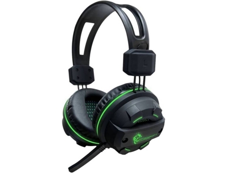 Auscultadores Gaming DRAGON WAR Revan (Com fio - Com Microfone - RGB - Preto)