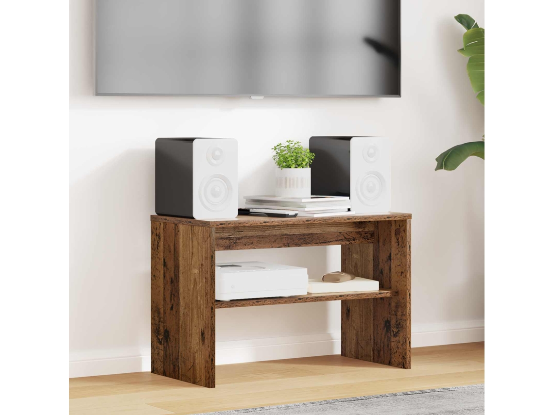 Vidaxl Gabinete Para Tv 60 X 30 X 40 Cm Madeira Antiga
