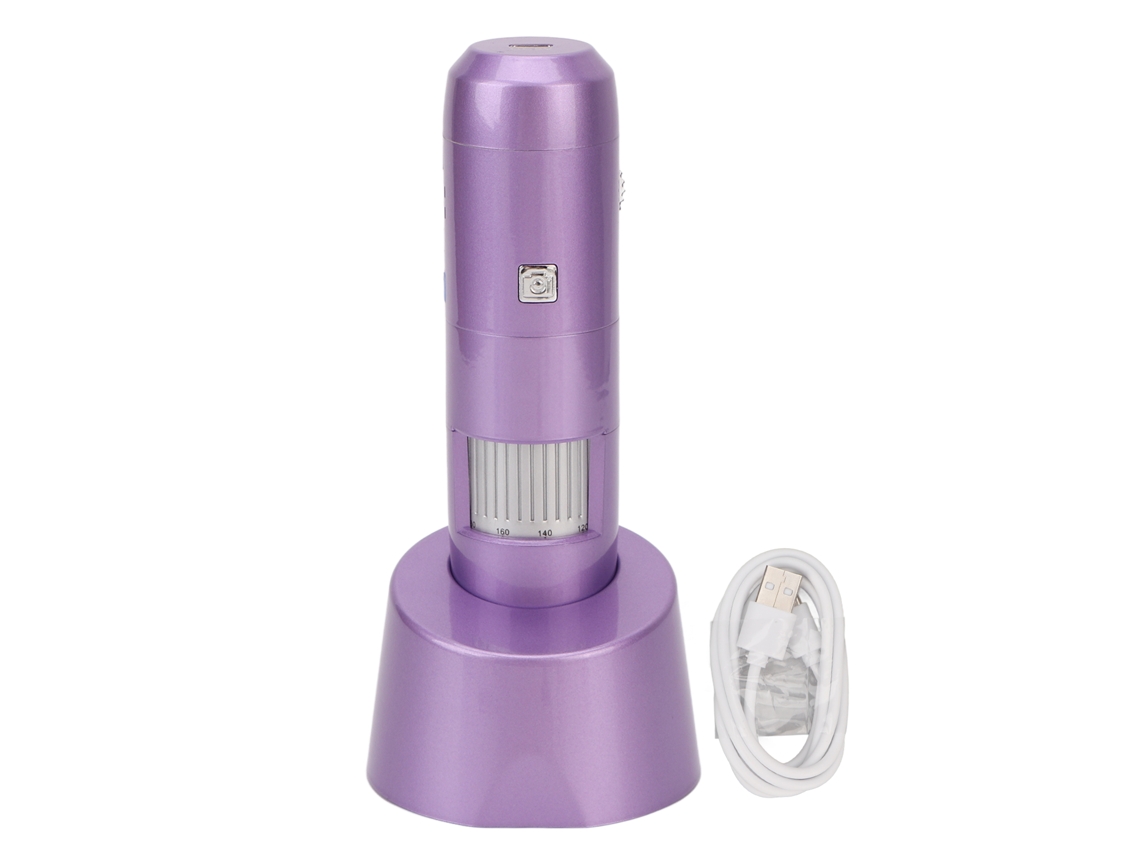 Dispositivo Analisador De Couro Cabeludo Sem Fio Wifi 5 A 200x Máquina Inteligente Com Led Portátil Para Salão