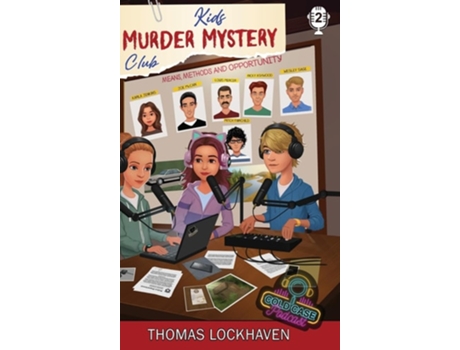 Livro Case File 2 - Karla Jenkins Kids Murder Mystery Club Cold Case Podcast de Thomas Lockhaven (Inglês - Capa Dura)
