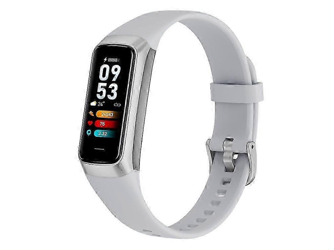Relógio inteligente C60 de 1,1 polegadas à prova d'água, monitoramento de temperatura corporal, pulseira esportiva, rastreador de fitness, bicicleta elétrica Ly