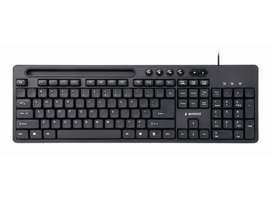 Teclado Gembird Preto