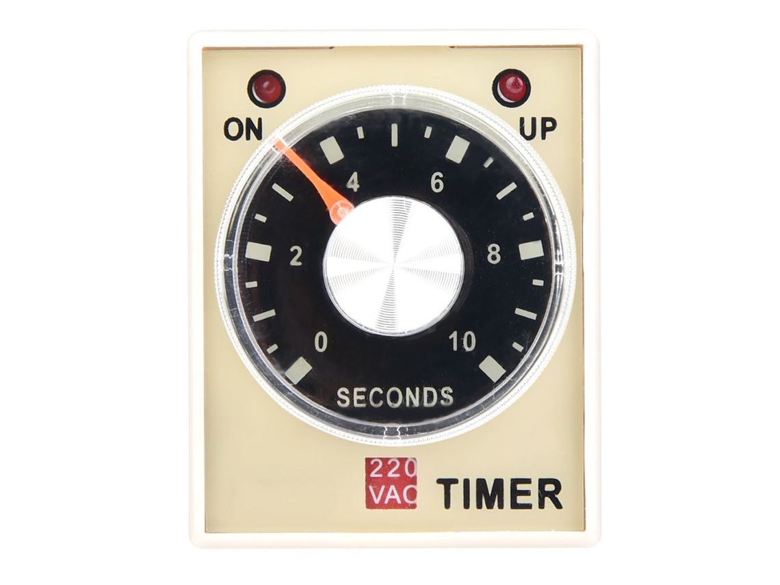 Relé Temporizador De Atraso Na Ignição Ah3-3 220v Ac 50/60hz (10s)