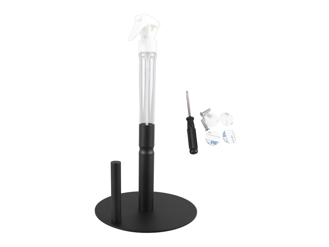 Porta Servilletas De Papel Con Botella De Spray Para Cocina Y Baño, Soporte Vertical Para Rollos De Servilletas