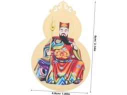 Conjunto De 2 Cartas De Feng Shui, Proteção Portátil Do Ano Da Serpente, Harmonia E Taoísmo Tradicional Gokoco