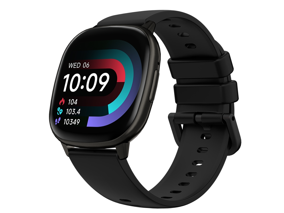Smartwatch Hd17air Com Tela Amoled Bluetooth Chamadas Monitor De Atividades Físicas Frequência Cardíaca E Classificação Ip68 Preto