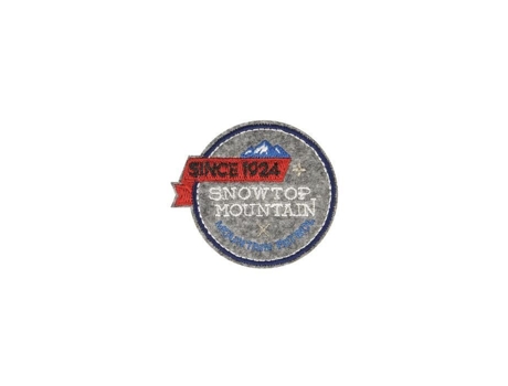 Ecusson Termocolante Desde 1924 Snowtop Mounta 4x4cm Mdc