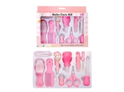 Conjunto De Cuidados Para Bebês, 10 Peças Para Cuidados Diários Com Pente E Tesoura De Unha. Jinyubo Store