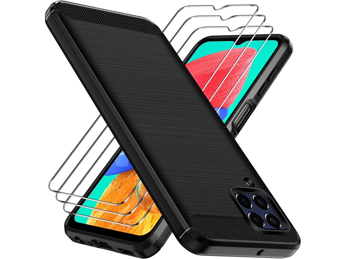 Capa Vidros Temperados Proteção Antichoque Câmara Para Samsung Hongwe. Verde