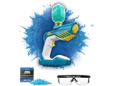 Piranha Gel Blaster Resistente à Água Gama de 100 Pés 10.000 Gellets Incluídos Gel Blaster