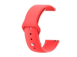 Bracelete Relógio Universal de 22mm SAMSUNG de Silicone - Vermelho