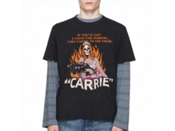 Rockinstone Carrie Carrie-deadly Prom Black Adult T-shirt Size:m