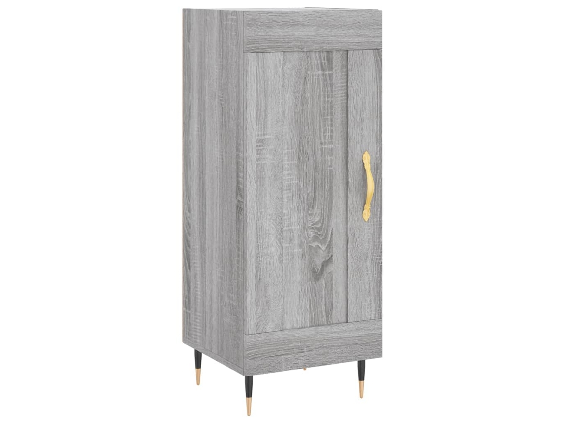 Sideboard, Sideboards Vidaxl Cinzeto Madeira Processada (n/a)