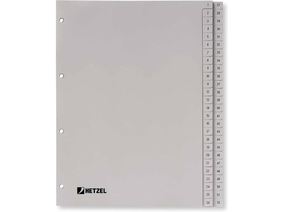Separador REXEL 721308 Cinzento (A4 - Polipropileno)