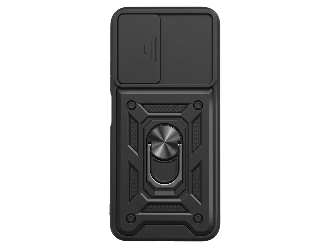 Capa Para Redmi A7 Pro Com Anel Suporte E Tampa De Câmara Deslizante
