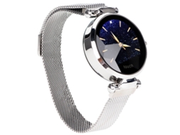 Pulseira Inteligente Prata J2 EOOCOO (monitor de frequência cardíaca, à prova d'água)