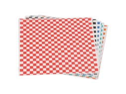 Sacos de papel Lurelia, 240 folhas, papel encerado, resistente a gordura, para alimentos e lanches.