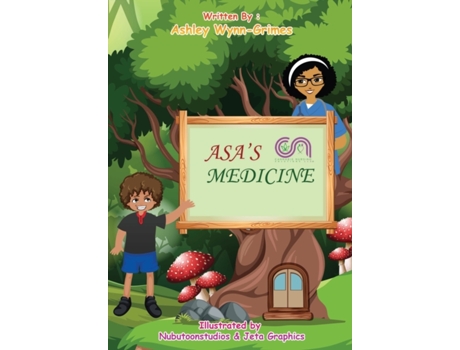 Livro Asa's Medicine Ashley Wynn-Grimes (Inglês)