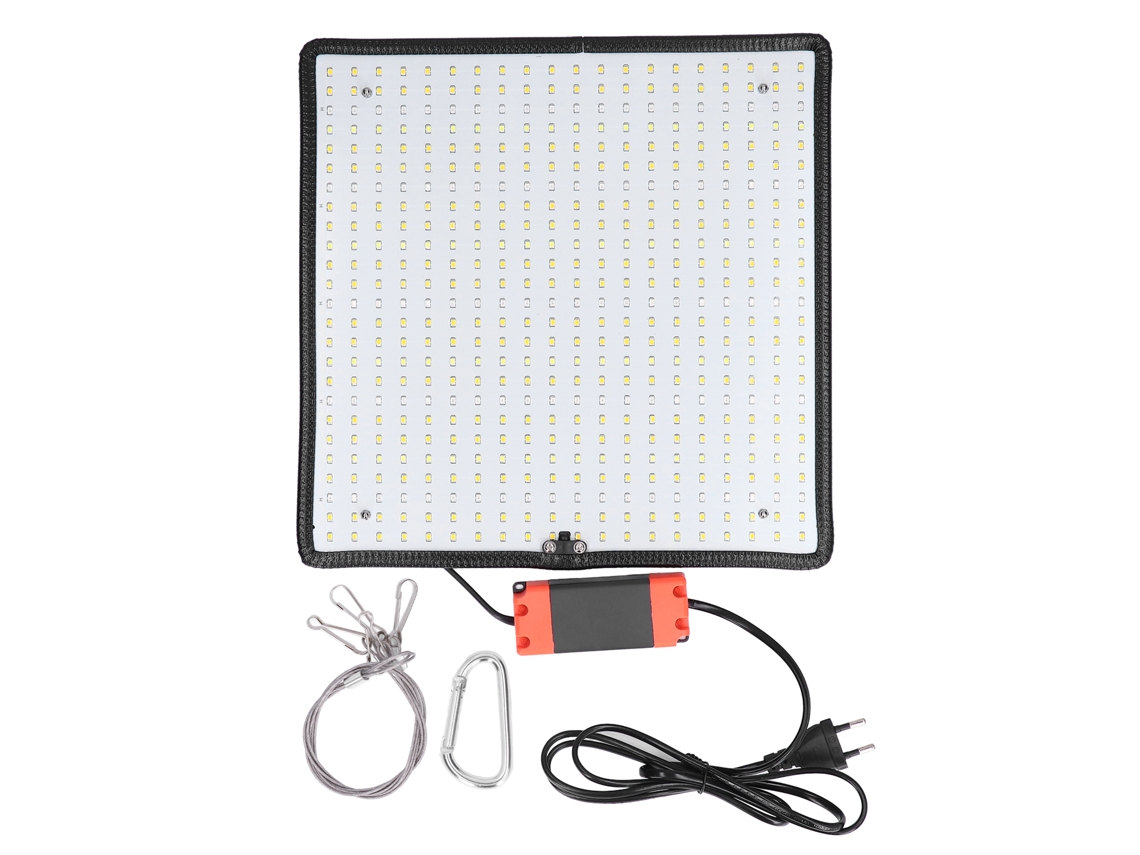 Lâmpada de Crescimento LED 500LED 38W Espectro Completo para Estufa e Plantas Hidropônicas