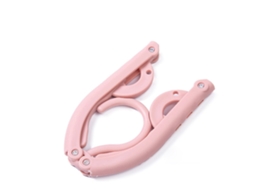 Porta Roupas Plegável Multifuncional Plástico Secagem Cores Rosa