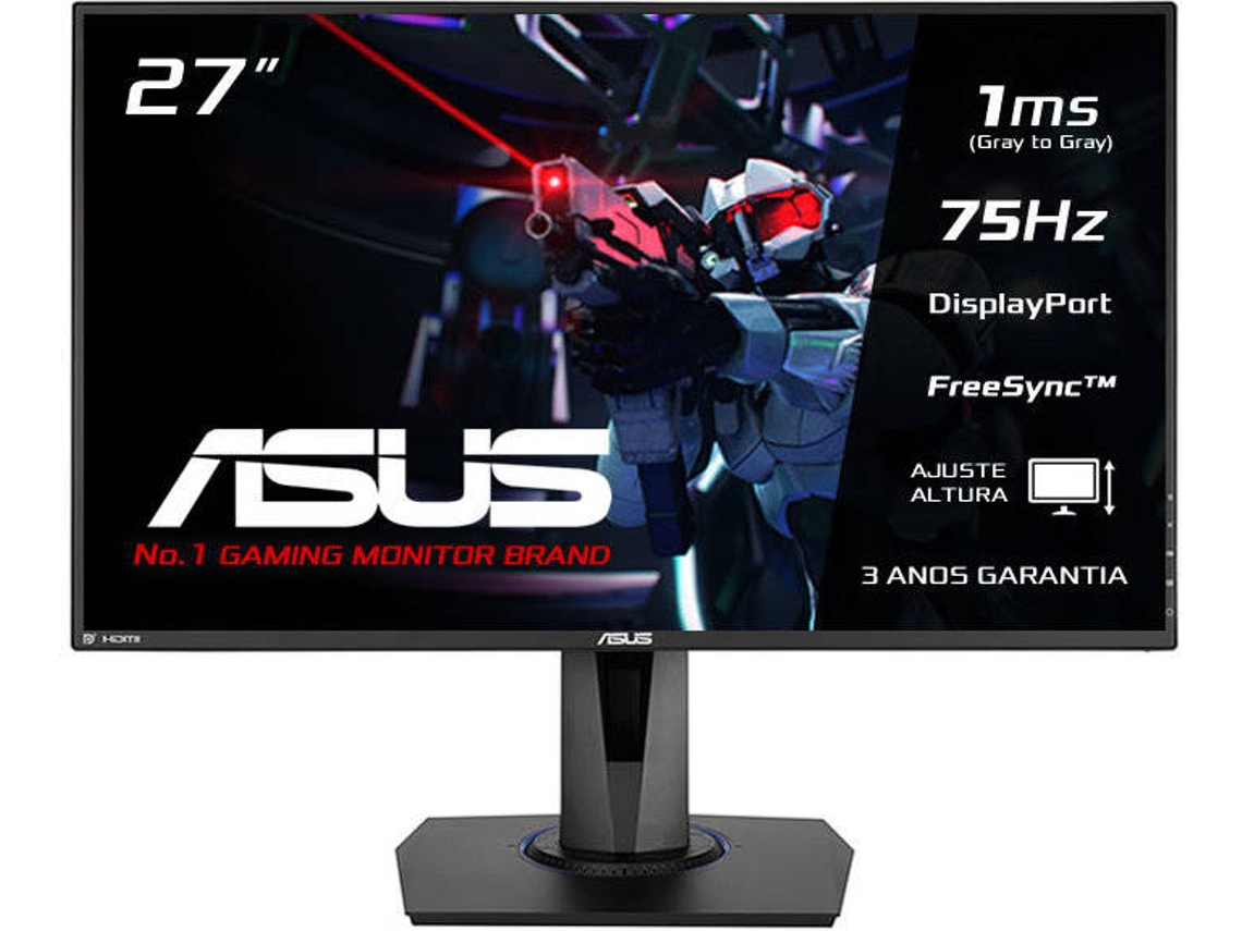 Monitor Gaming ASUS VG275Q 27 1 ms 75 Hz Worten.pt