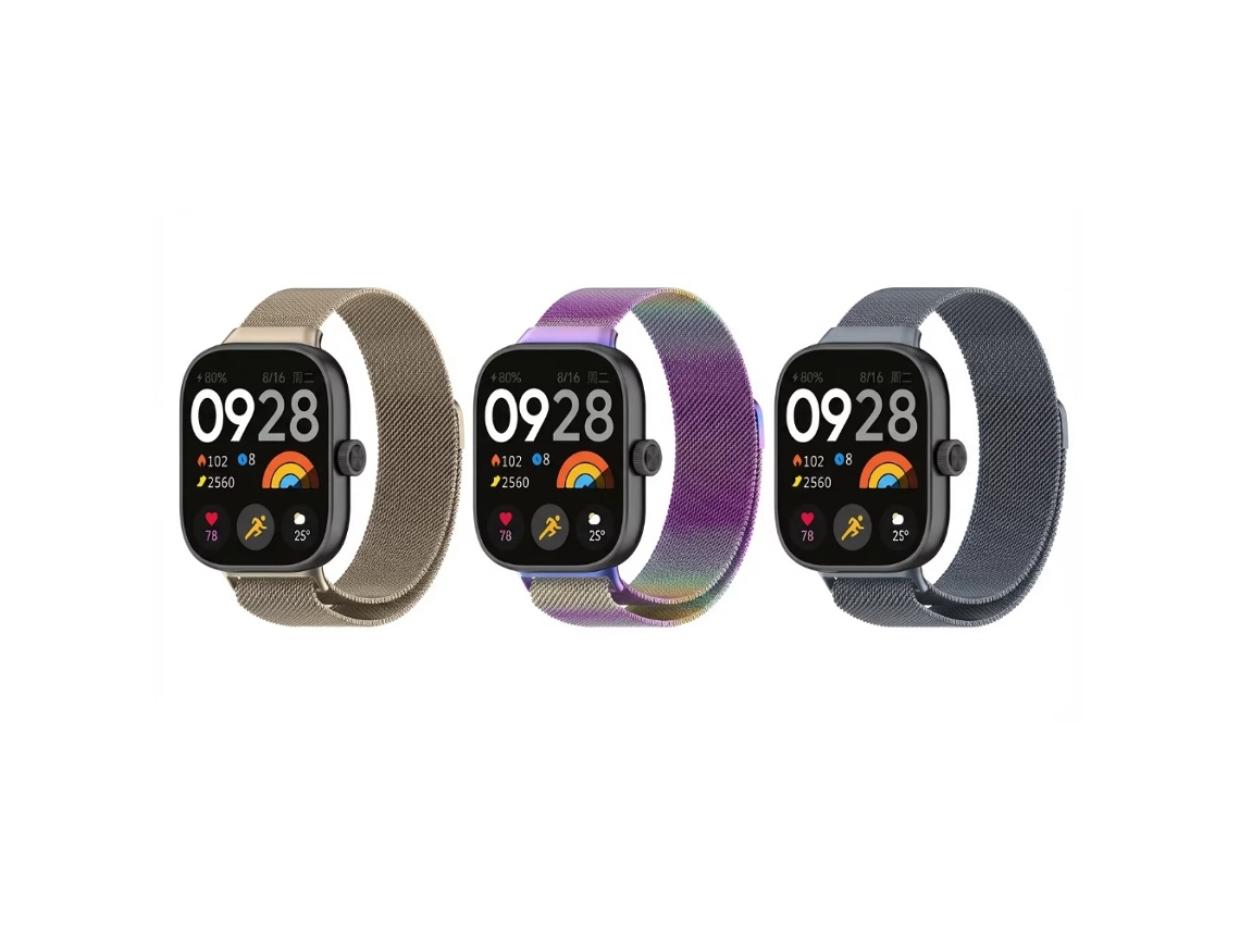 Bracelete Para Redmi Watch 4 3pc Digitallab