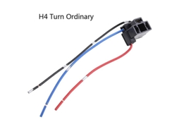 Kit De Fio Com Soquete Cerâmico Para Lâmpada De Farol H4 E Relê Para Carro