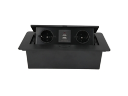 Tomada Dupla Embutida Mesa 2 Usb 16a Amortecimento