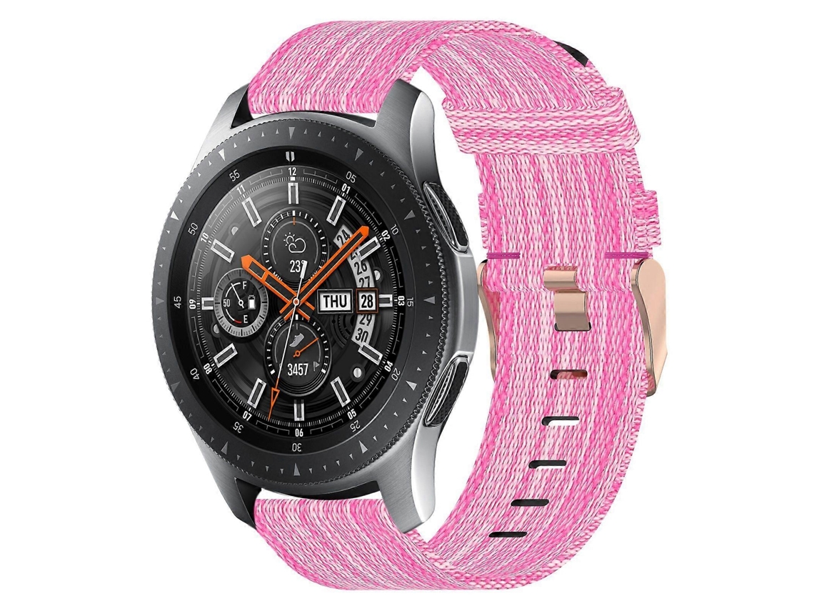Pulseira De Nylon Trançado Para Samsung Galaxy Watch 46mm 22mm