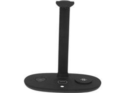 Support Pour Casque, Chargeur Sans Fil 15 W Peu Encombrant, Station De Charge Pour Casque De