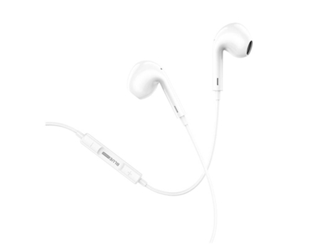Cuffiette Con Microfone Blue Power Bbm30 Max 3.5Mm Bianco