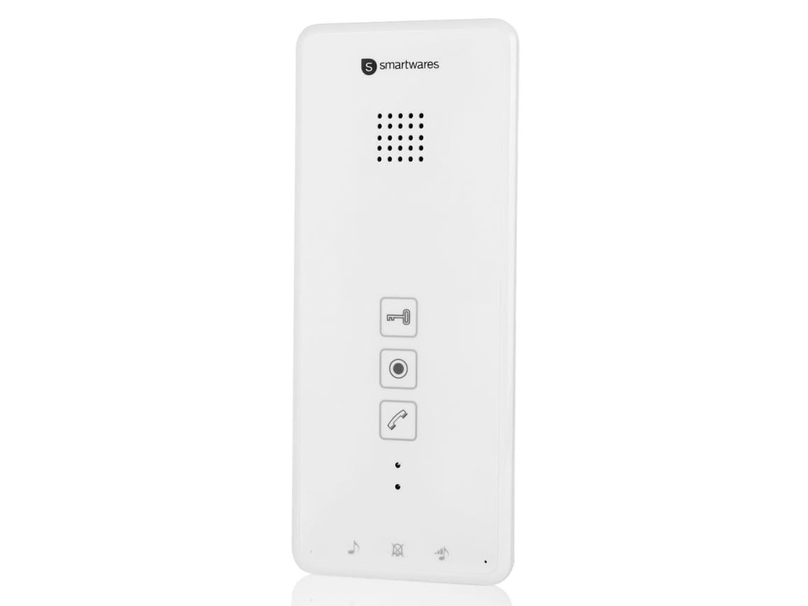 Conjunto de Extensão para Interfone Smartwares 20,5 X 8,6 X 2,1 Cm Branco Brilvibera_ozo