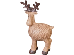Estatueta De Rena De Natal Estatueta Decorativa Estética De Rena Feita De Espuma De Borracha D Gokoco