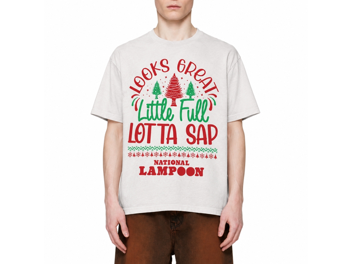 Rockinstone National Lampoon's Christmas Vacation Lotta Sap T-shirt Size:xl