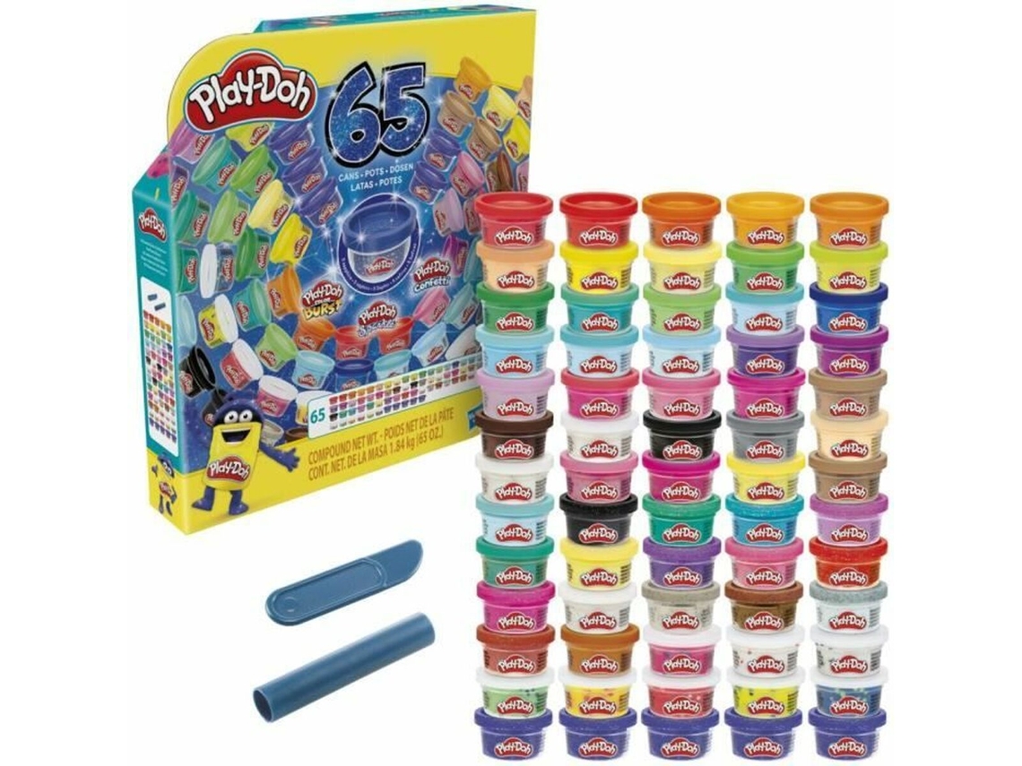 Jogo de Plasticina HASBRO 65 Cores
