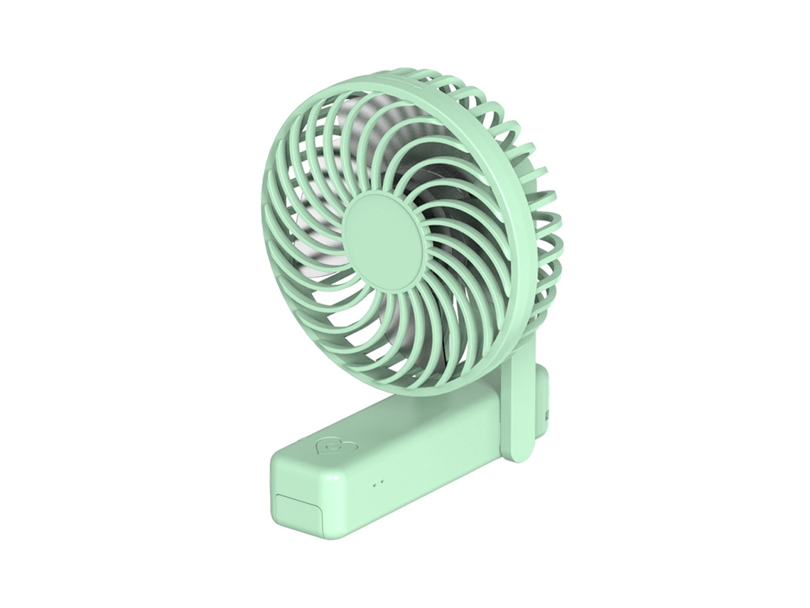 Ventilador de Mão EIFSON Portátil Dobrável 3 Velocidades 1200mahverde