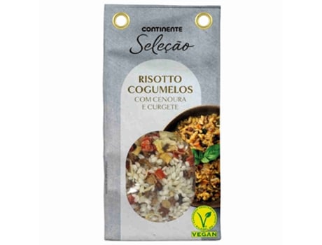 Risotto de Cogumelos Pronto a Comer CONTINENTE SELEÇÃO