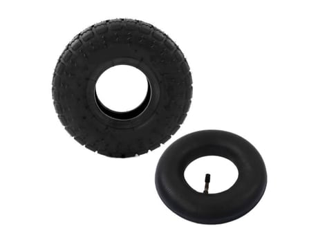 Combinação de Tubo Interno de Pneu EBTOOLS Conjunto de Tubo Interno Multifuncional de 4 10 / 3 50-4 Polegadas para Caminhões Manuais