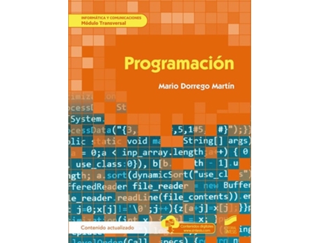 Livro Programacio Da Editorial Sintesis Editorial De Mario Dorrego Martín (espanhol)