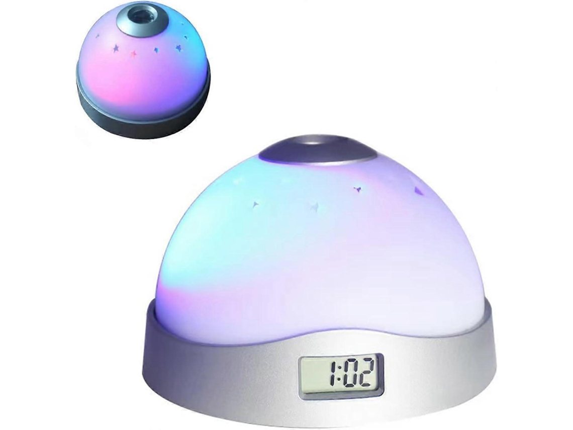 Despertador com Projeção de Teto e Iluminação BRILVIBERA