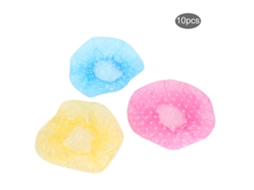 2026 30 Piezas Gorro de Ducha Desechable Portátil Y Bonito Gorro de Baño Elástico para Cabello