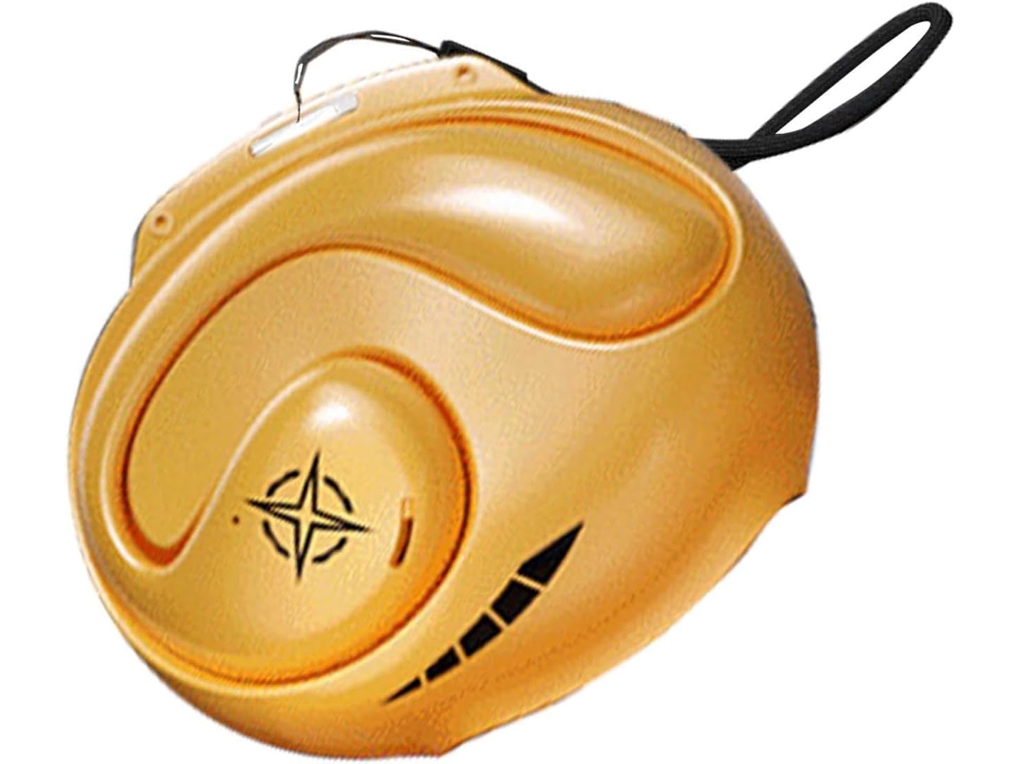 Fones Sobre orelha JIAPEI com Bluetooth 5.4, Modos Duplos, Canal Duplo, Baixa Latência, Para Jogos, Música, Chamadas, Amarelo