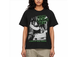 Rockinstone Night Of The Living Dead Notld Total Terror Black T-shirt Size:l