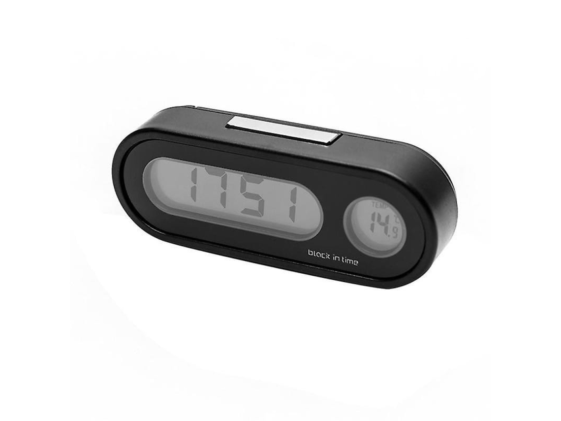 Reloj Digital Para Coche Con Termómetro Pantalla Led Mini Panel De Control Vehicular Fpf