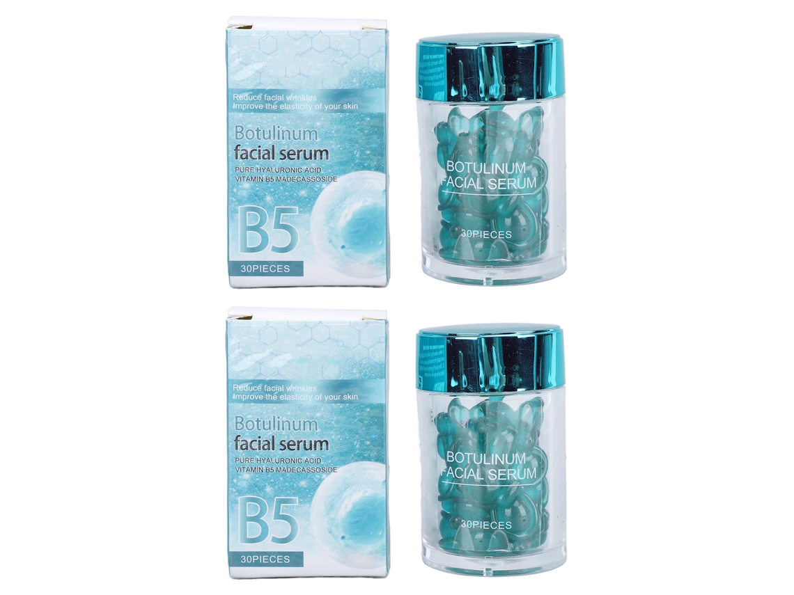 Cápsulas Faciais B5 Redução De Rugas E Nutrição Facial