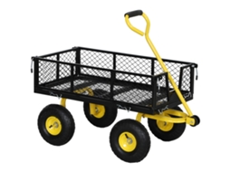 Cobertizo de Aço BTFORUS 245x117x161/180cm, 2 prateleiras, porta com fechadura, resistente